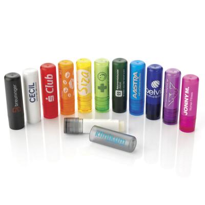 Image of Promotional Lip Balm Stick. Printed Vanilla Lip Balm Stick. Available In a Variety Of Colours.