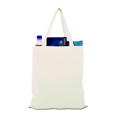 Image of Promotional Cotton bag with Short Handles, Natural
