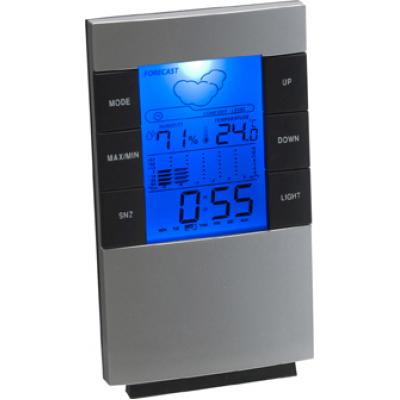 Image of Branded Digital Weather Station With Clock and Back Light 