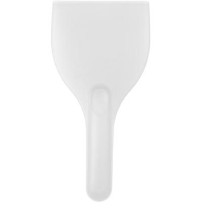 Image of Branded Curved plastic Ice Scraper With Handle.