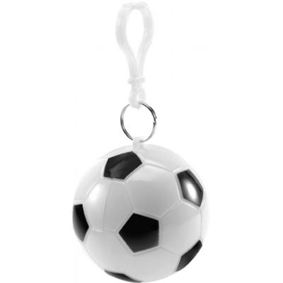 Image of Promotional Poncho In Football Keyring