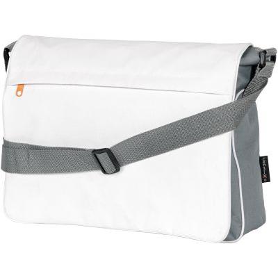 Image of Branded Shoulder Bag With Front Pocket
