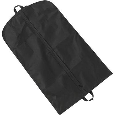 Image of Branded Suit Cover Bag With Carry Handle Black