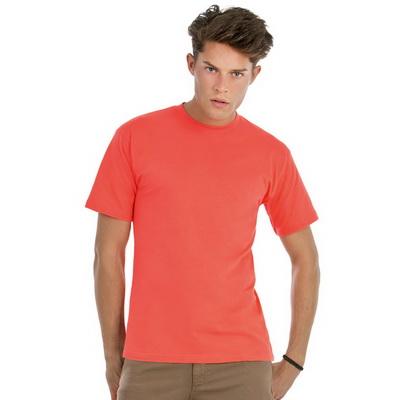 Image of Printed Men's T-Shirt-Men's T-Shirt 100% Cotton Pre Shrunk Ring Spun (B&C) Exact 2-ply crew neck 1 x 1 ribbed Collar Ladies and Childrens Options./ Many Colours At An Extra Cost