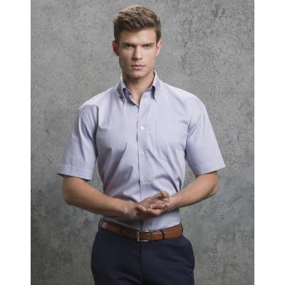 Image of Promotional Men's Shirt- Men's Short Sleeve Corporate Style Oxford Shirt (Kustom Kit) 13 Colours Available