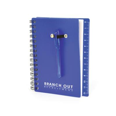 Image of Promotional Wire Bound Canopus Notebook With Ball Pen