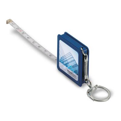 Image of Promotional Square Tape Measure with Keyring