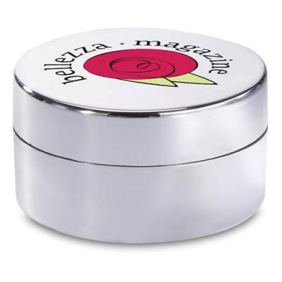 Image of Promotional Lip Balm In Shiny Round Pot