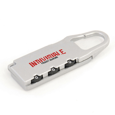 Image of Promotional Luggage Padlock Number Combination Metal