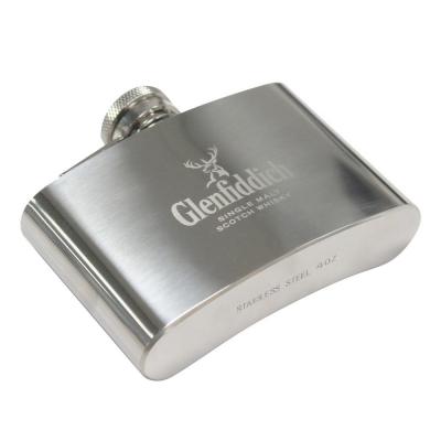 Image of Promotional Hip Flask Stainless Steel 4oz