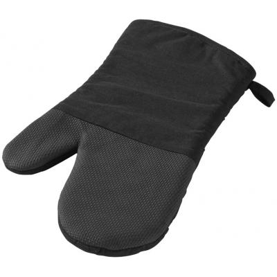 Image of Branded Oven Glove Cotton With Rubber Grip