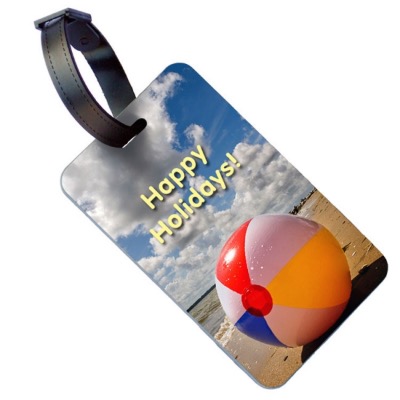 Image of Printed Luggage Tags With Buckle Strap