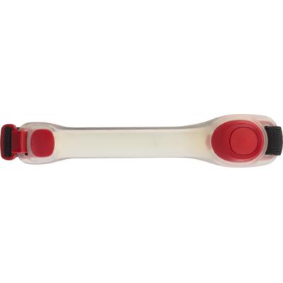 Image of Promotional Silicon arm strap with two LEDS - Visibility and Safety Strap