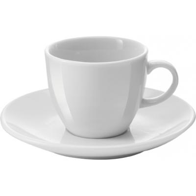 Image of Printed Porcelain Tea Cup And Saucer