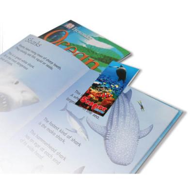 Image of Promotional Bookmarks Folding Laminated With Full Colour Print