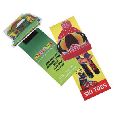 Image of Promotional Bookmarks With Bespoke Shapes Magnetic Folding