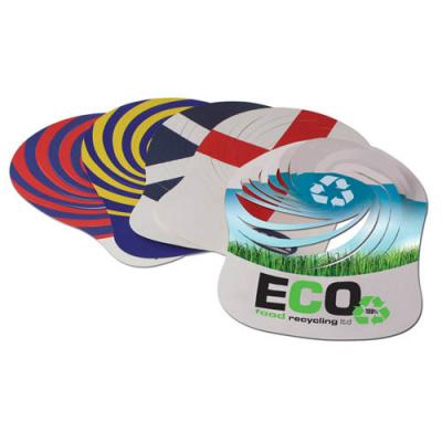Image of Promotional card spiral hat with full colour print