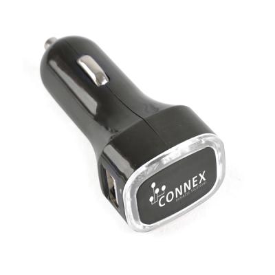 Image of Branded Oxford In-Car Charger With 2 Ports. Quick Delivery