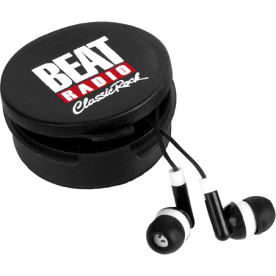 Image of Branded Jam Earphones With Printed Case. Various Colours Available