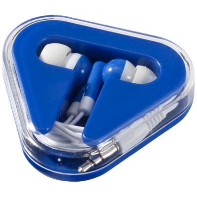 Image of Promotional Earbuds In Printed Triangular Case