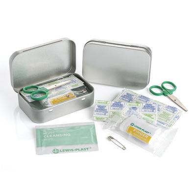 Image of Promotional First Aid Kit In Pocket Size Aluminium Tin