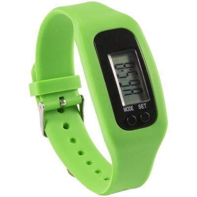 Image of Promotional Activity Tracker Pedometer Silicone Wristband