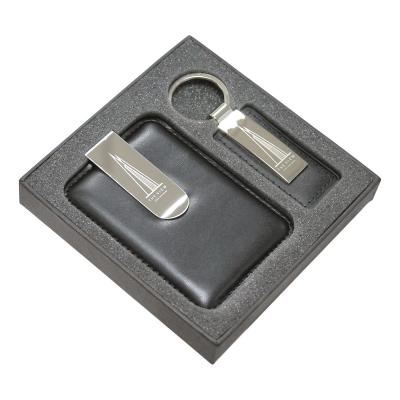 Image of Promotional Leather Money Clip And Credit Card Holder