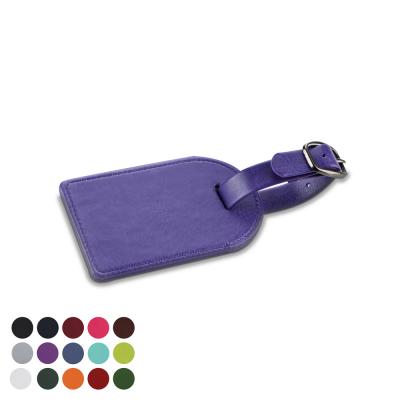 Image of Promotional Luggage Tags In Soft PU