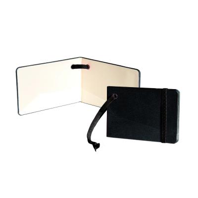 Image of Promotional Luggage Tag Notebook Style Vegan Leather