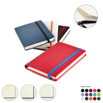 Image of Promotional A6 Pocket Notebook Leather Look Made In The UK