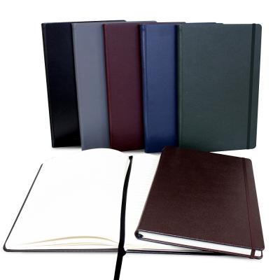 Image of Embossed Leather A5 Notebook Hampton Leather Made In The UK