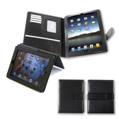 Image of Branded Leather iPad Organiser Case