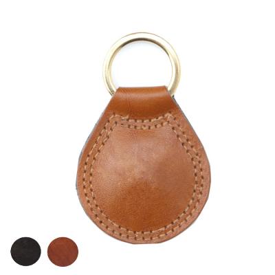 Image of Richmond Deluxe Nappa Leather Large Teardrop Key Fob
