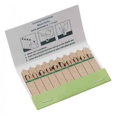 Image of Printed Match Box Flower Seeds
