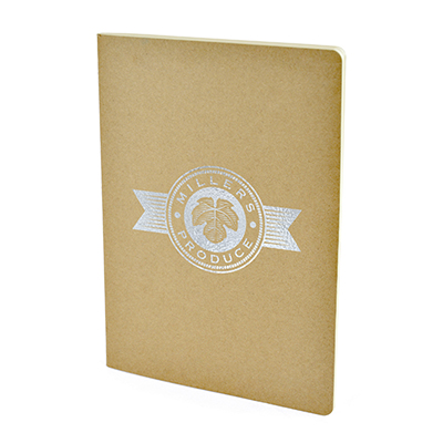Image of Express Printed Eco A5 Rayne Notebook with a Recycled Cardboard Cover