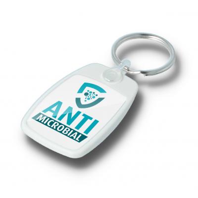 Image of Promotional Antibacterial Keyring Recycled Made In The UK