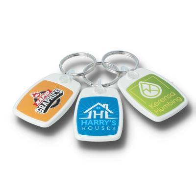 Image of Promotional Keyring 100% Recycled Compact Keyring Made In The UK
