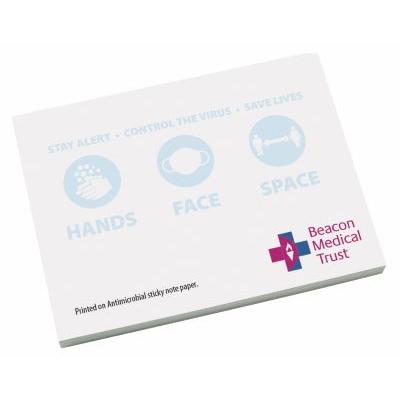 Image of Promotional Antibacterial Sticky Notes Pad