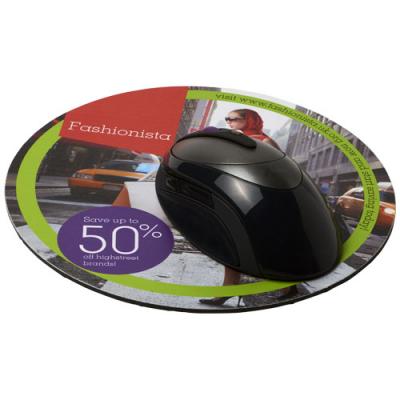 Image of Promotional round mouse mat with foam base