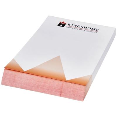 Image of Custom Branded Memo Pad A5 Wedge Shaped Notepad 