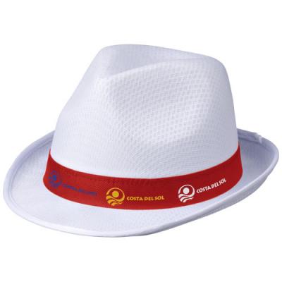 Image of Promotional Trilby Hat With Printed Ribbon