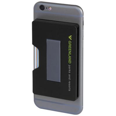 Image of Promotional  RFID cardholder for mobile phone printed or engraved