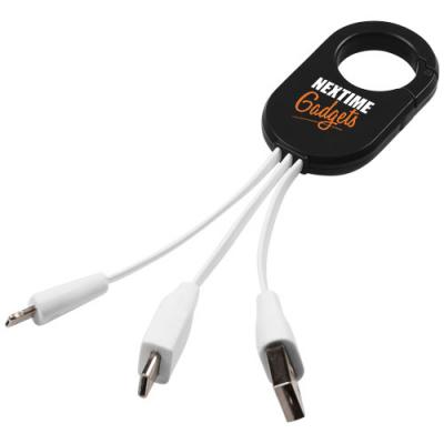 Image of Promotional Troop 3-in-1 charging cable for iOS & Apple