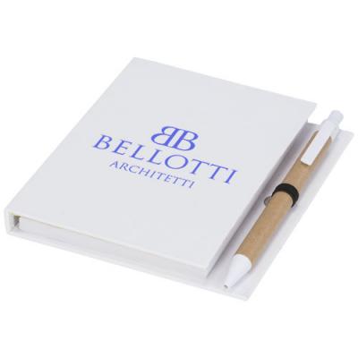 Image of Promotional Desk Pad Set With Sticky Notes Page Tags & Pen