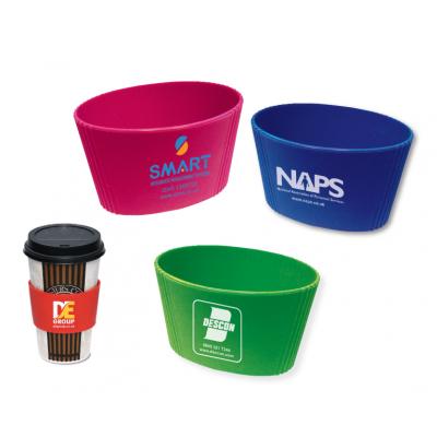Image of Promotional Silicon Cup Holder Sleeve
