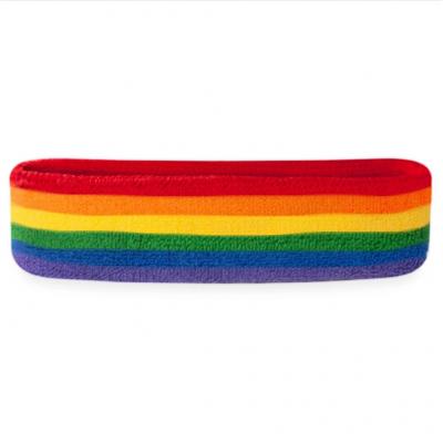 Image of Promotional Rainbow Head Sweatband