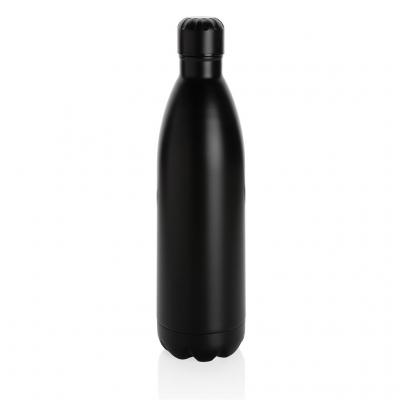 Image of Promotional Metal Bottle Black Large 1 Litre Insulated