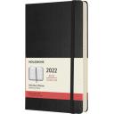 Image of Promotional Moleskine Daily Planner 2022 A5 Hard Cover Black