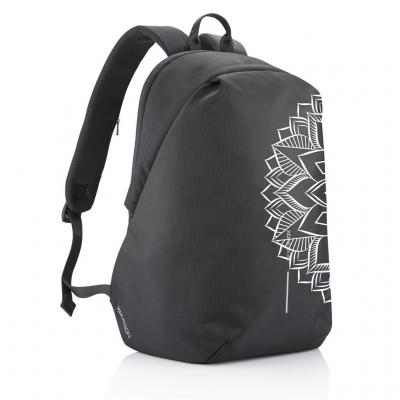 Image of Promotional Bobby Soft Art Backpack Anti Theft Recycled Black