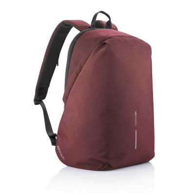 Image of Promotional Bobby Soft Backpack Anti Theft RPET Recycled Red